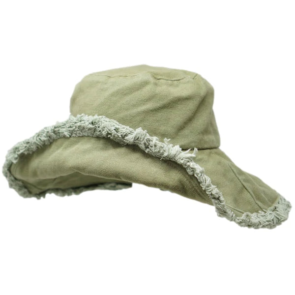 Fringe Bucket Hat